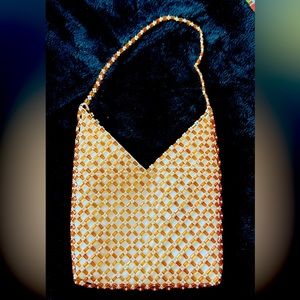 Beautiful crystal beaded handbag